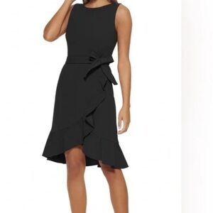 Calvin Klein Black Sleeveless Dress